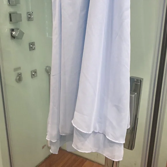 Divided Powder Blue dress - Picture 3 of 3